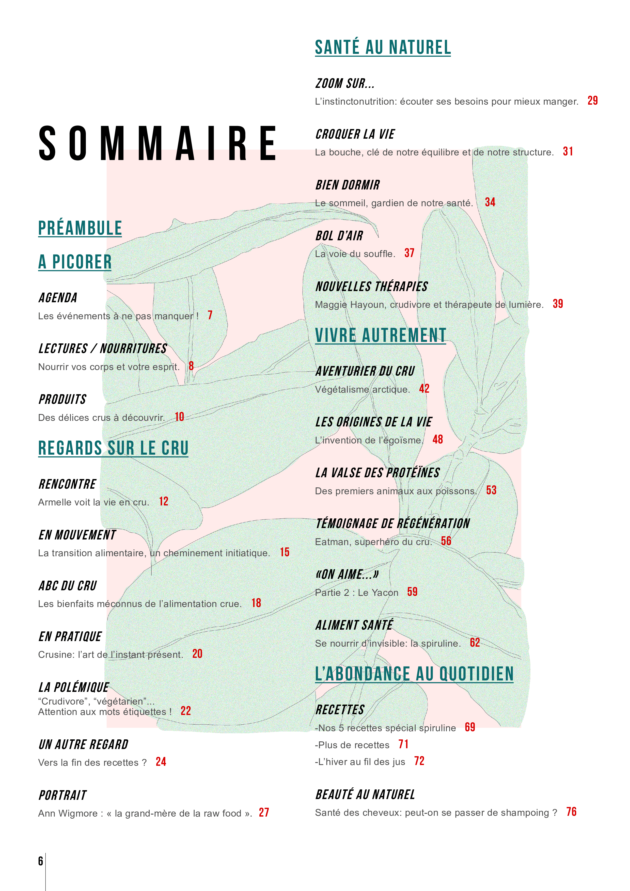 Sommaire de MAG 14