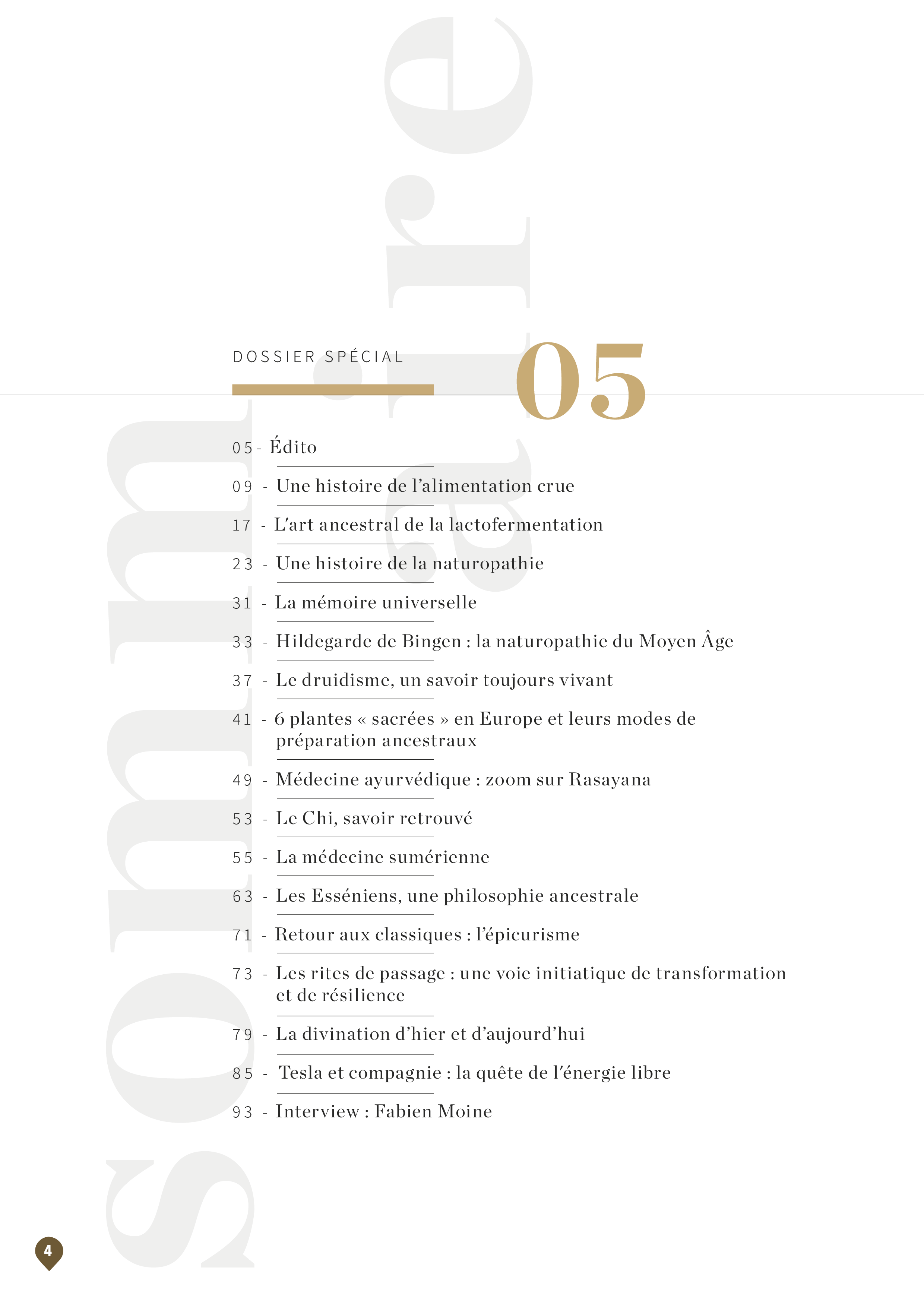 Sommaire de MAG 36