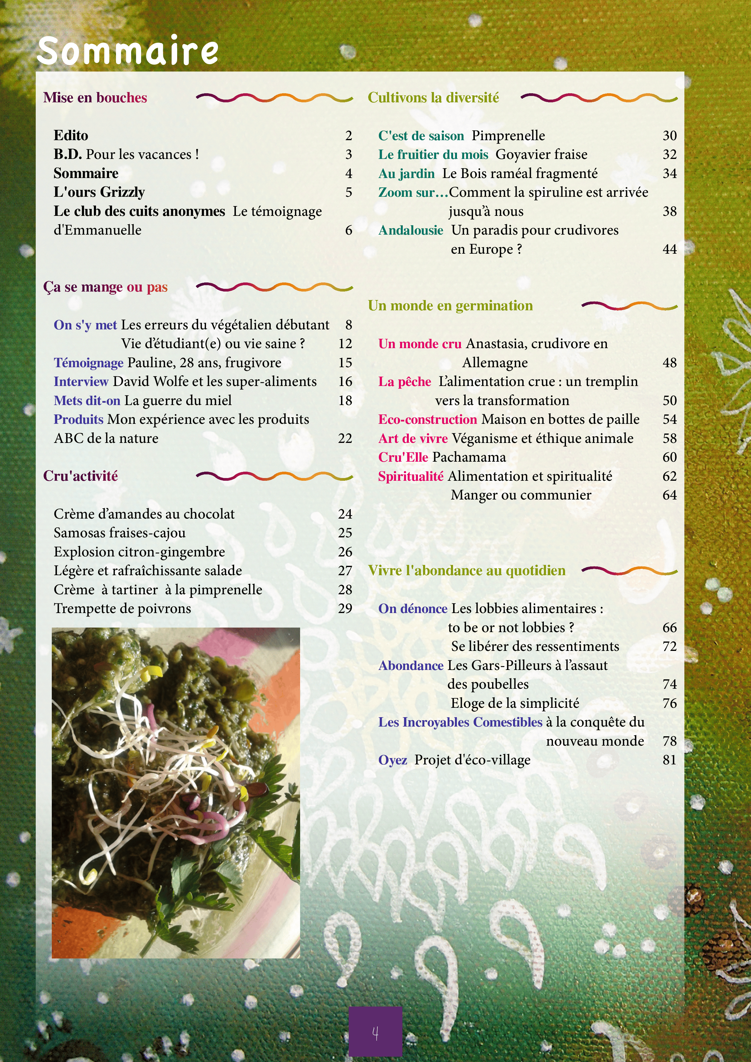 Sommaire de MAG 5